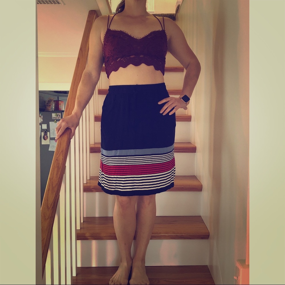Max Studio mid-length skirt
